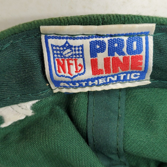 VTG Green Bay Packers Embroidered Logo Strapback Hat Logo Athletic Pro Line Cap - Picture 11 of 11